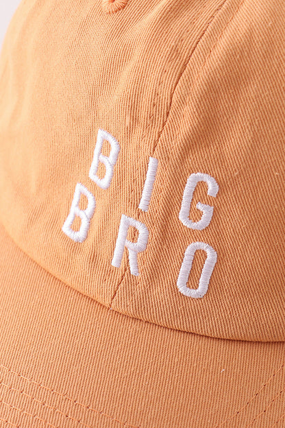 Brown bro embroidery baseball cap