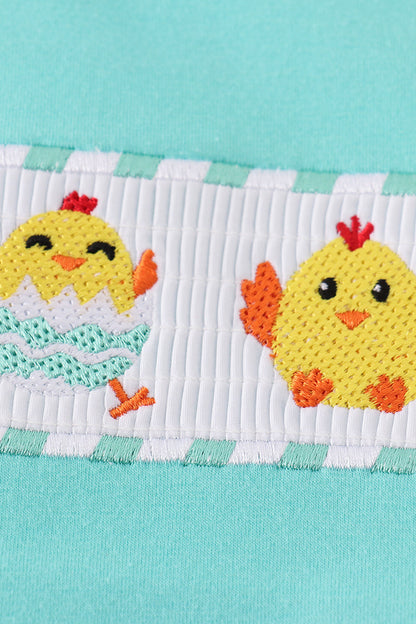 Easter chicken embroidery set