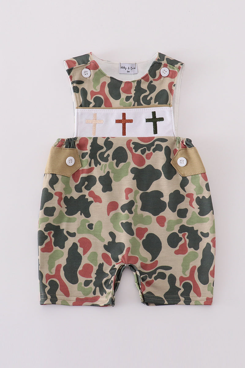 Camouflage cross embroidery jonjon