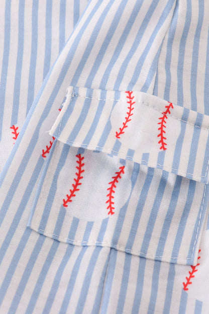 Blue stripe baseball jonjon