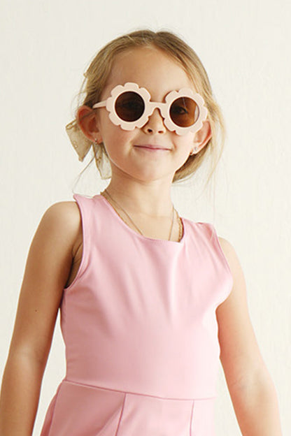 retro round sunglasses UV400 -toddler & kids