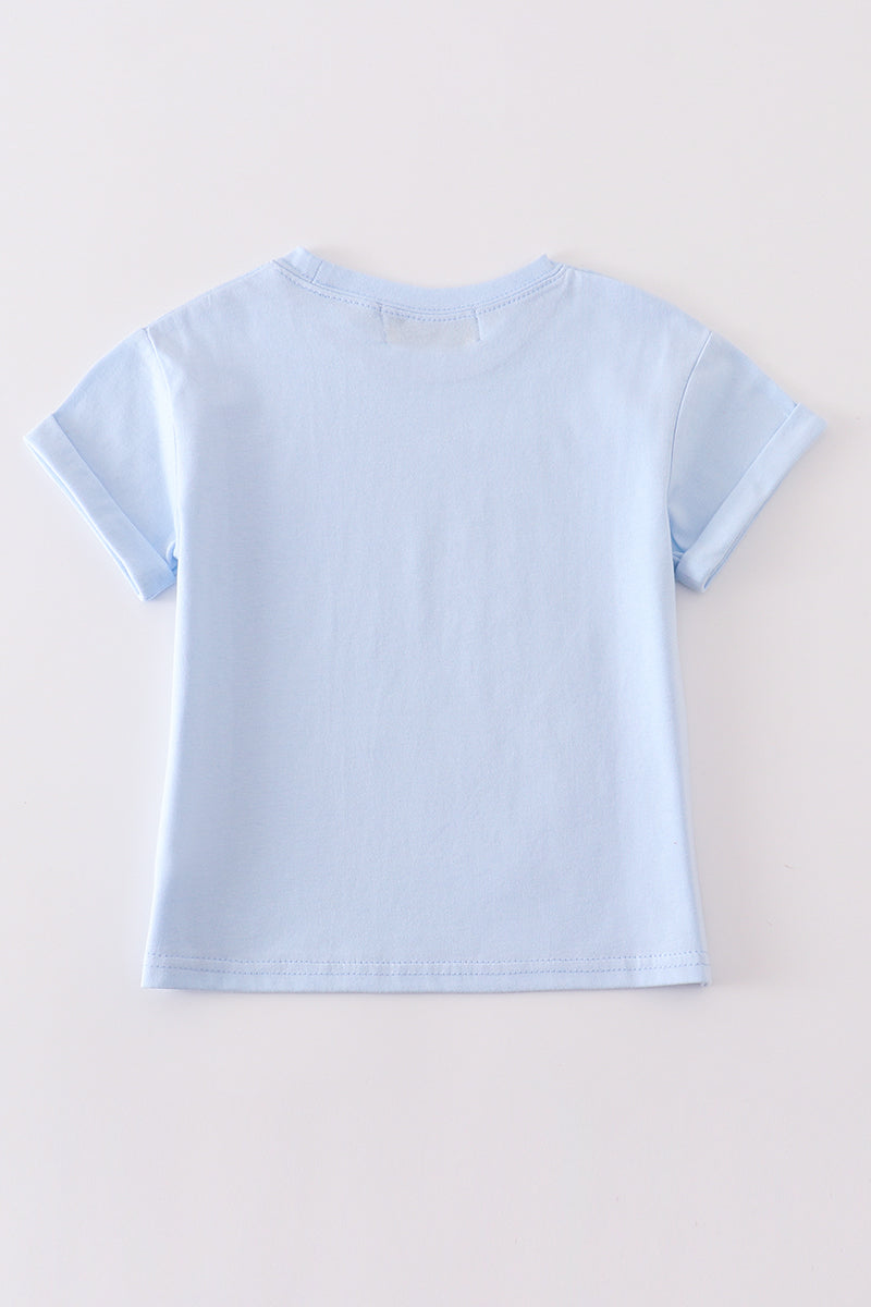 Premium Sky basic T-shirt