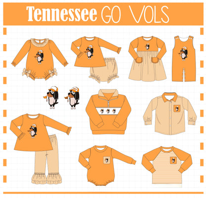 PO52 Orange tennessee go vols applique collection