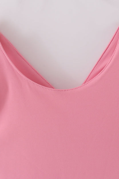 Pink active sporty tennis dress