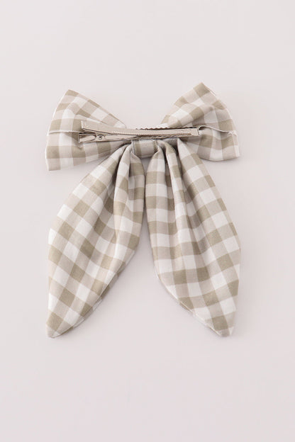 Grey girl hair sailor bow