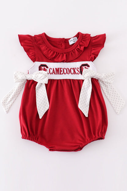 Gamecocks embroidery girl bubble