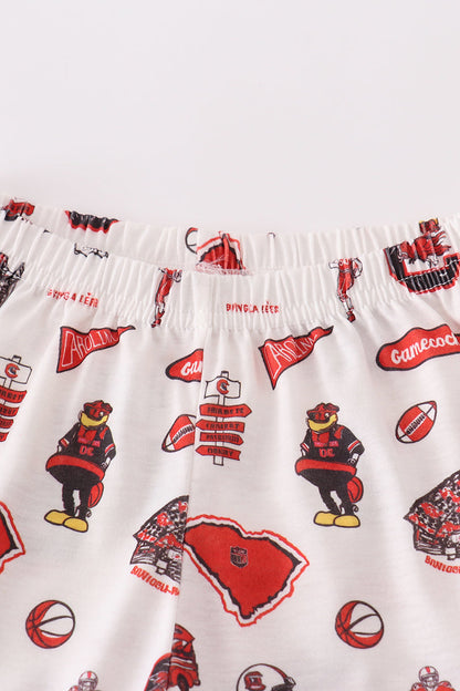 Gamecocks embroidery boy set