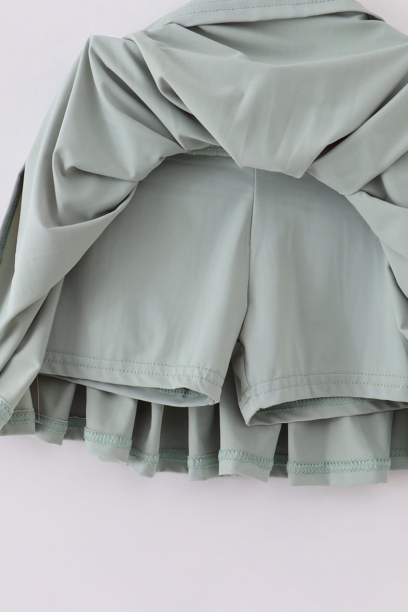 Sage Pleats active skorts