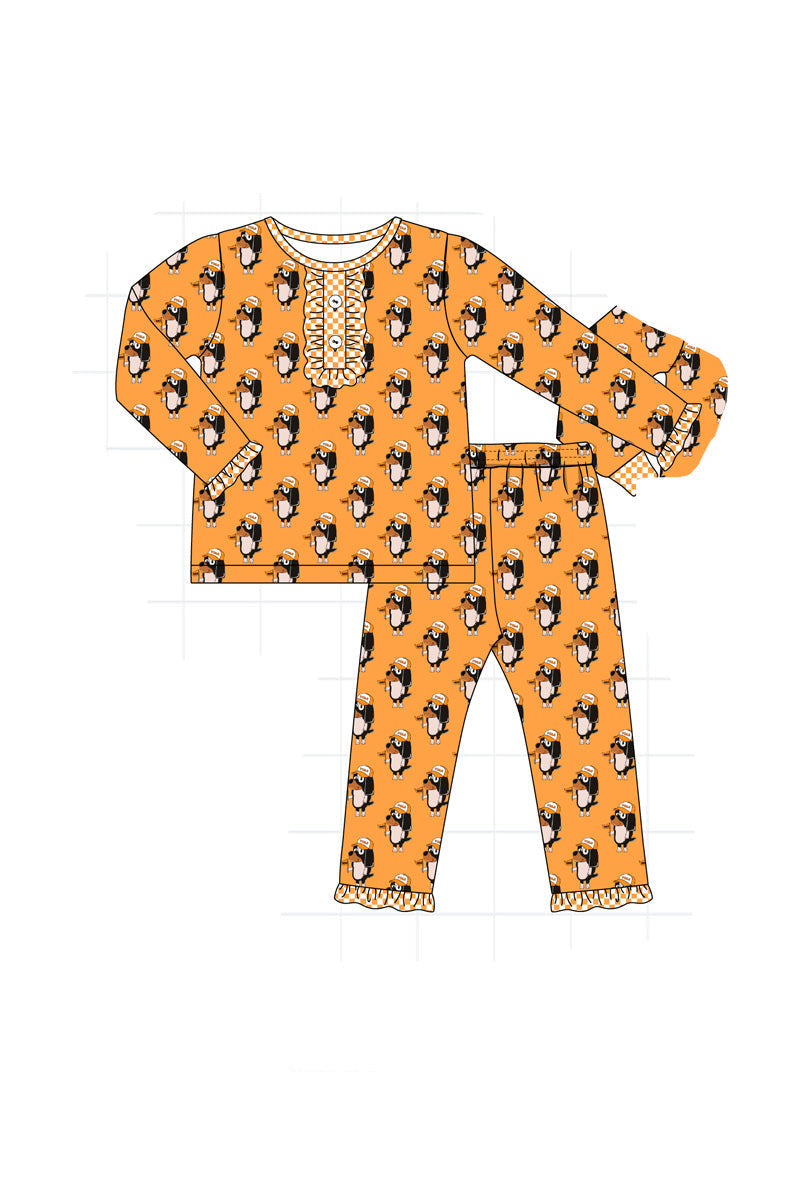 PO52 Orange tennessee go vols embroidery collection