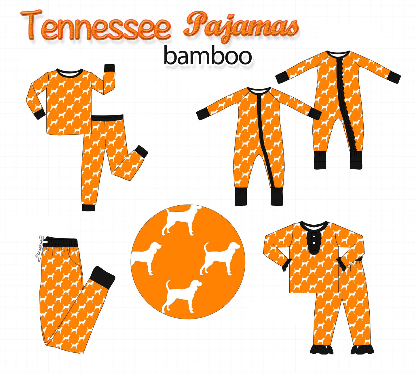 PO52 Tennessee print go vols collection