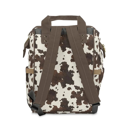 Cowhide Diaper Bag